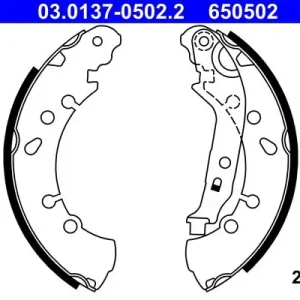 Jarrukenkäsarja ATE 03013705022 - Toyota Yaris Vios | Suoraan valmistajalta