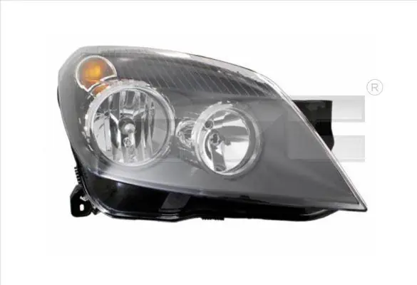 Suoraan valmistajalta - Ajovaloumpio TYC 200390052 - Opel Astra