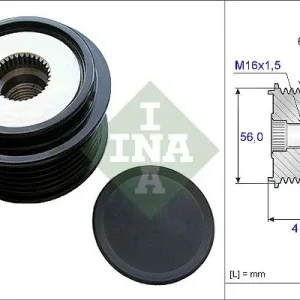 Laatutuote - Vapaakytkin INA 535021010 - VW, Audi, Skoda, SEAT