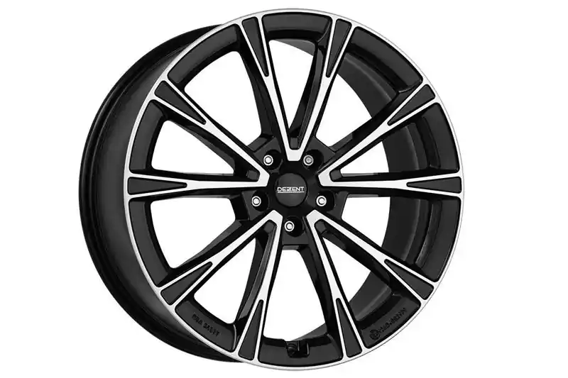 Premium-laatu - Dezent AR dark Black/polished J8 R19 5X108 ET45 CB63.4