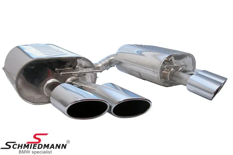 Eisenmann -Race Version- vaimentimet 2 X 120X77MM ovaaleilla ulostuloilla | Tarjous