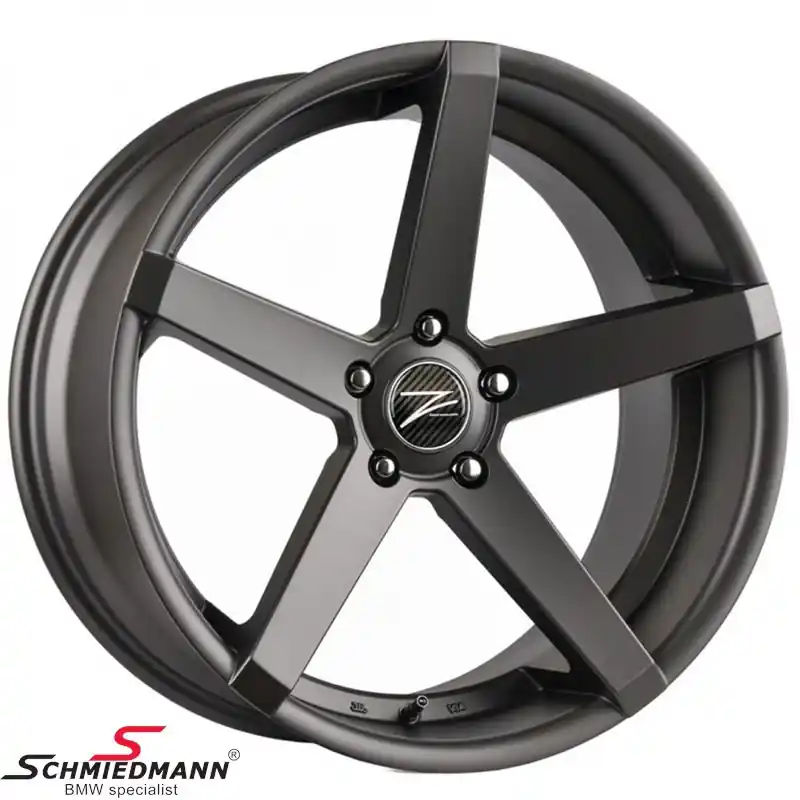 19" Z-Performance -Type 6- vanne 9,5x19, matta Gun Metal (sopii vain taakse) | Edullinen