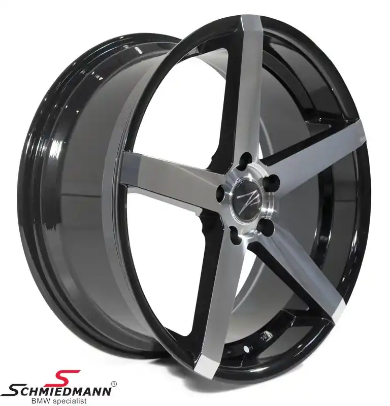 20" Z-Performance -Type 6- rim 8,5x20 ET35, Phantom Black FP polished | Helppo tilata