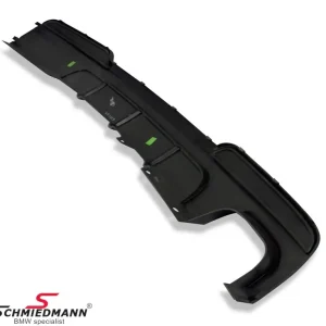 -BMW Performance- takapuskurin diffuusori - matta musta - M-Technic/M-Aerodynamic takapuskuriin 51192291327 51 19 2 291 327 2291327 | Myydyin