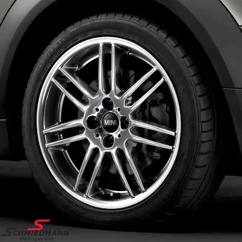 17" Double Spoke 99 polished, rim 7,5X17 (original MINI) 36116778427 36 11 6 778 427 6778427 | Suosikki