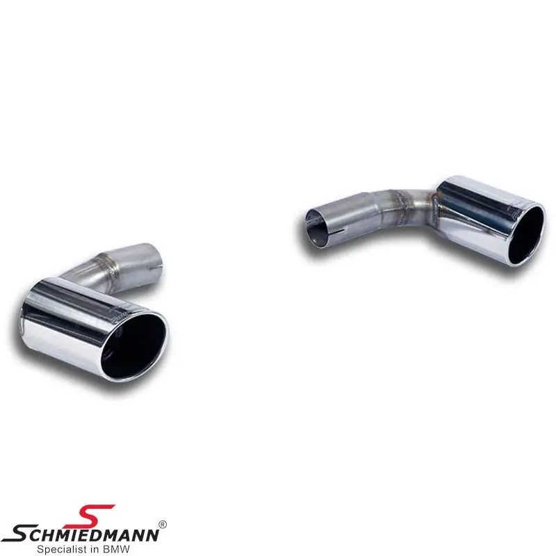 Supersprint Endpipe kit Oikea O90 - Vasen O90
(ECE-hyväksynnällä) | Suositeltu