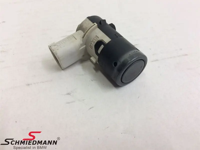 PDC sensor rear (park distance control) TITANGRAU II METALLIC (A36) 66206989136 66 20 6 989 136 6989136 - Edullinen