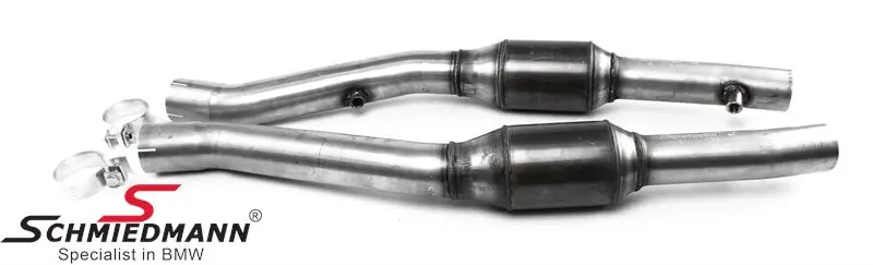 Huippuhinta | Supersprint Eteen Metallic katalysaattori Oikea - Vasen
(ilman ECE-hyväksyntää)