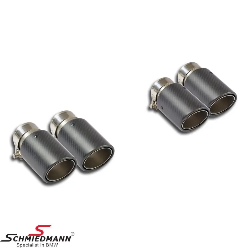Osta tänään | Supersprint Endpipe kit Oikea OO90 - Vasen OO90 hiilikuitua
(ilman ECE-hyväksyntää)