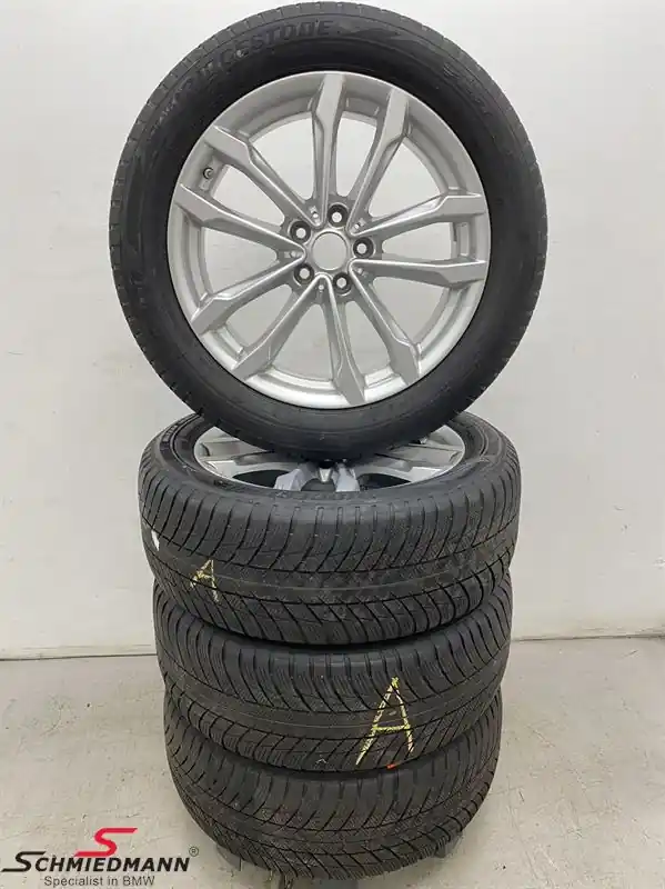 Turvallinen maksu | 19" org. BMW wheels with wintertyres "V Spoke 691"