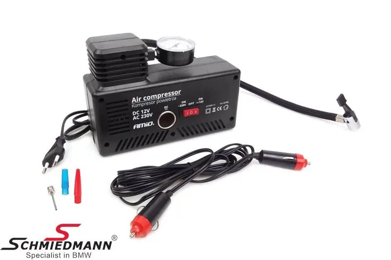 Luotettava - Ilmakompressori 12V/230V