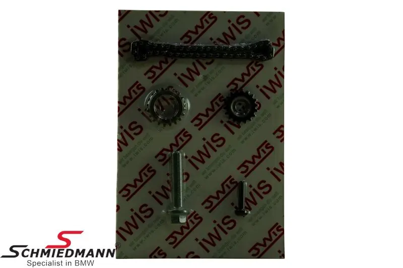 IWIS ketjusarja öljypumpulle - OE-laatua 11418482629 11 41 8 482 629 8482629 | Erittäin laadukas